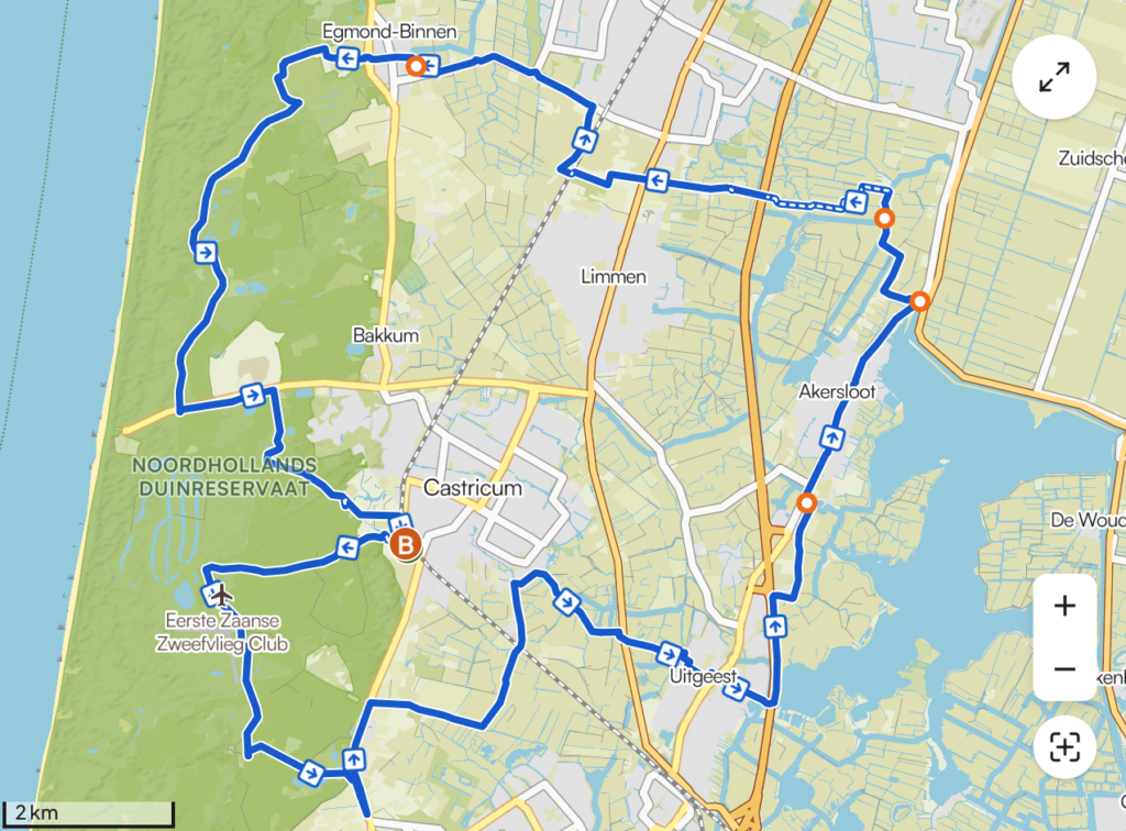 Klimaatfietstocht  Castricum e.o.